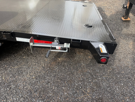 New 2026 Top Hat Trailers 83X20 10K All Steel Deck Carhauler Utility Trailer