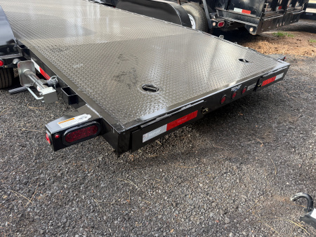 New 2026 Top Hat Trailers 83X20 10K All Steel Deck Carhauler Utility Trailer