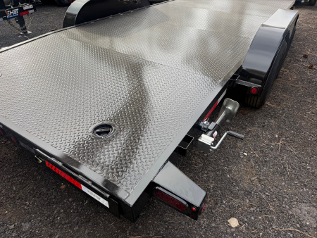 New 2026 Top Hat Trailers 83X20 10K All Steel Deck Carhauler Utility Trailer