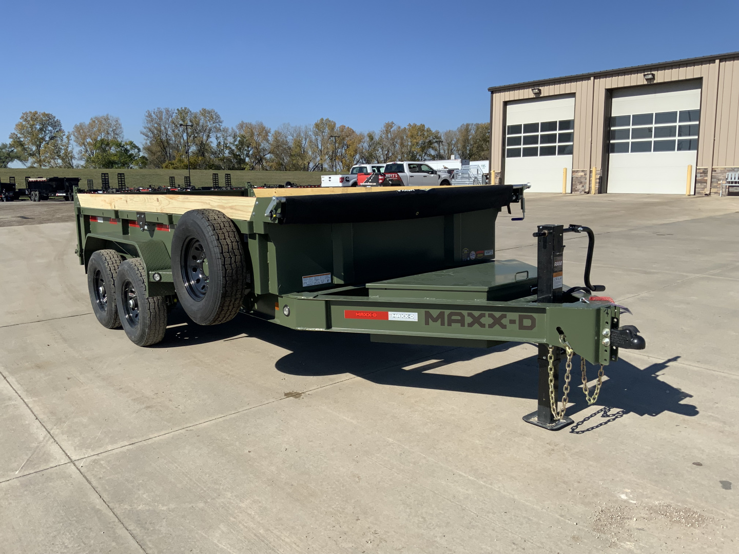 New 2026 MAXX-D DKX 83 X 14 Dump Trailer