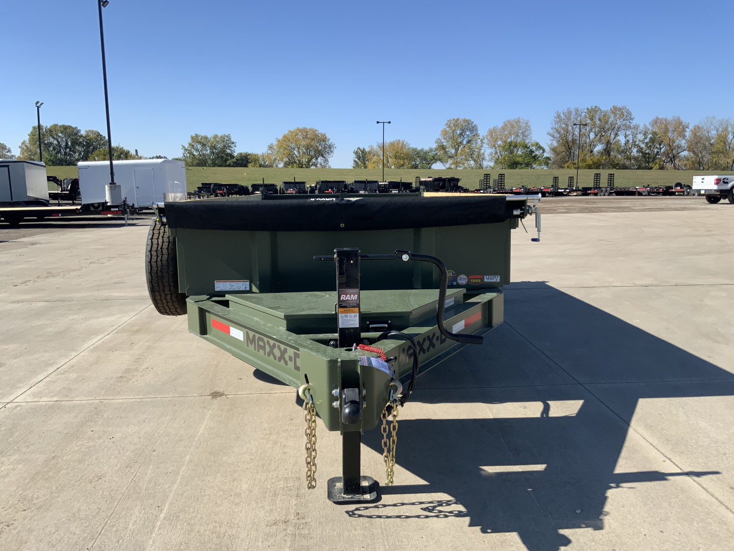 New 2026 MAXX-D DKX 83 X 14 Dump Trailer