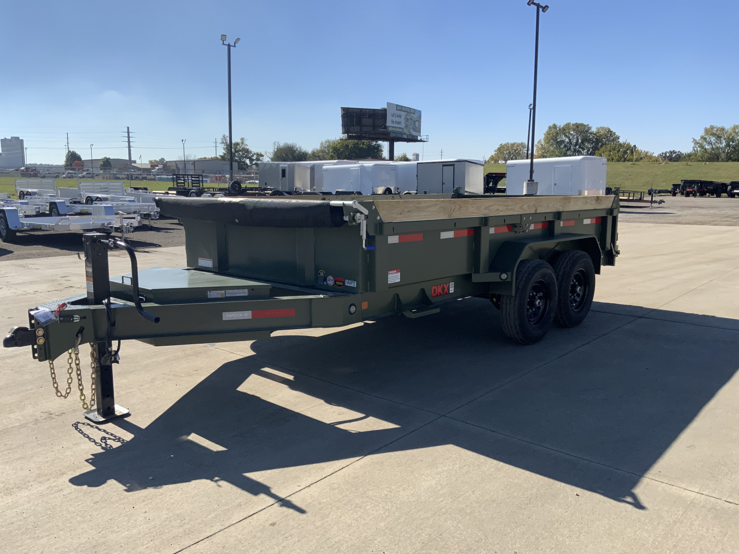 New 2026 MAXX-D DKX 83 X 14 Dump Trailer
