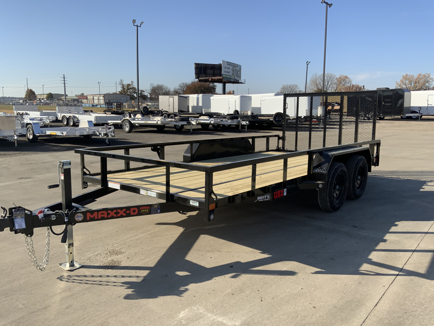 New 2026 MAXX-D U3X 83 X 16 Utility Trailer