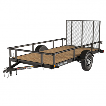 New 2026 Karavan 6-12 Ramp Gate Utility W/ Fold Down Sides 3K GVWR