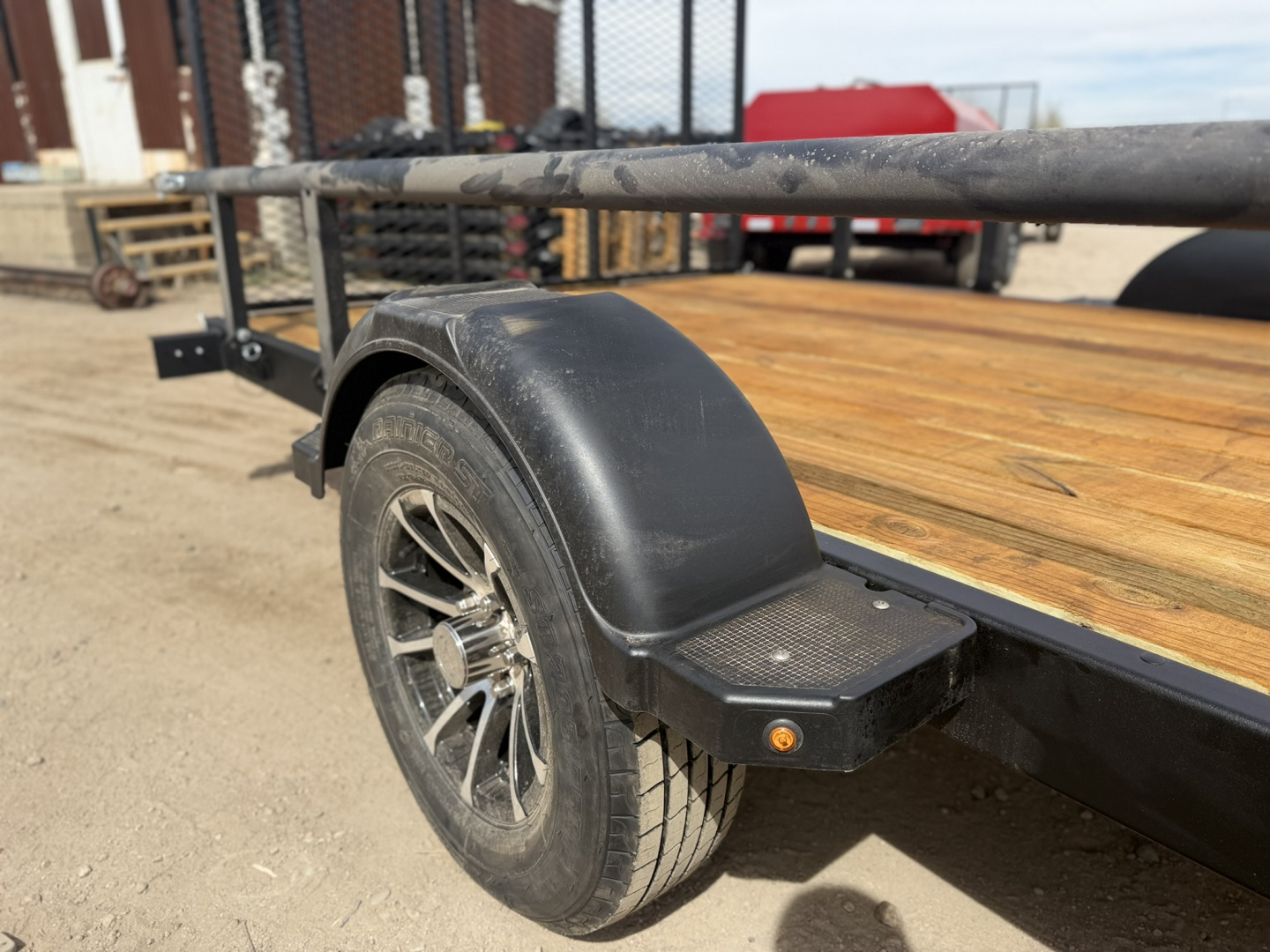 New 2026 Karavan 7-14 Ramp Gate Utility W/ Fold Down Sides 3K GVWR