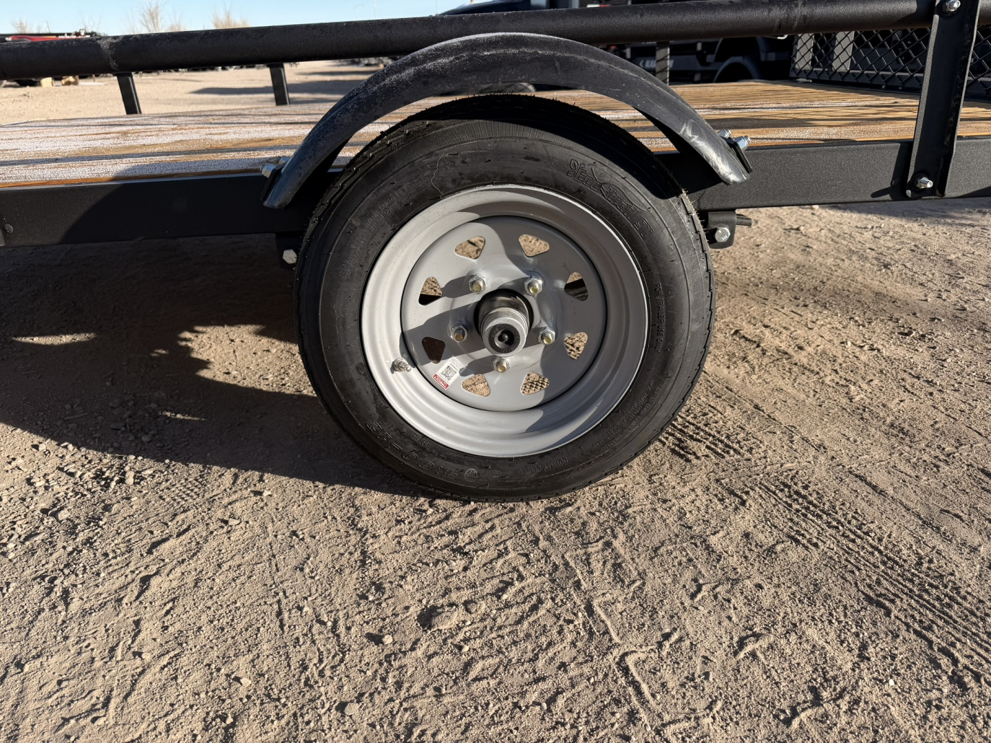 New 2026 Karavan 5-8 Ramp Gate Utility W/ Slide Down Sides 2K GVWR