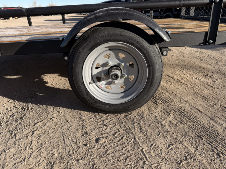 New 2026 Karavan 5-8 Ramp Gate Utility W/ Slide Down Sides 2K GVWR