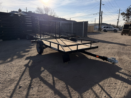 New 2026 Karavan 5-8 Ramp Gate Utility W/ Slide Down Sides 2K GVWR