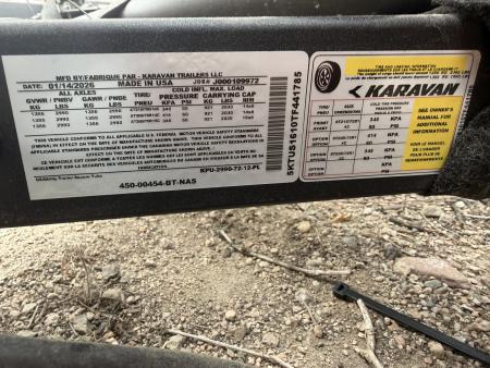New 2026 Karavan 6-12 Ramp Gate Utility W/ Fold Down Sides 3K GVWR