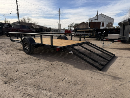 New 2026 Karavan 6-12 Ramp Gate Utility W/ Fold Down Sides 3K GVWR