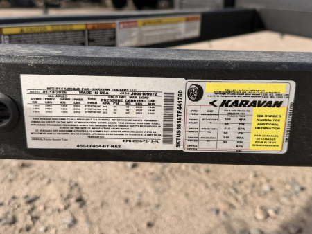 New 2026 Karavan 6-12 Ramp Gate Utility W/ Fold Down Sides 3K GVWR