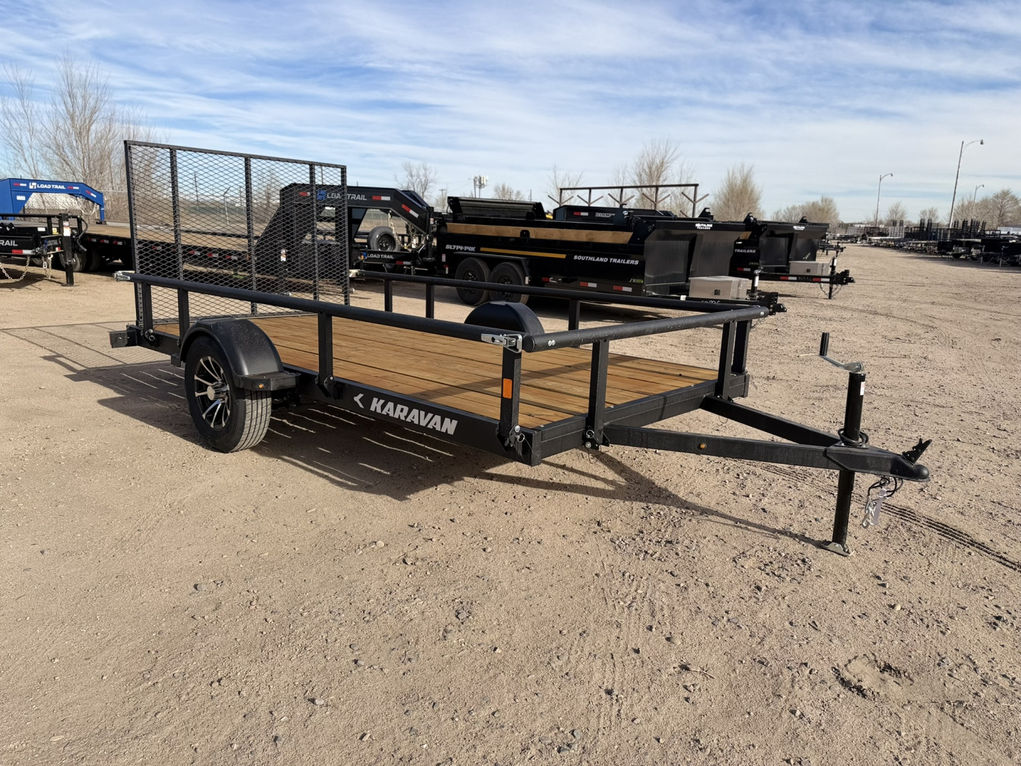 New 2026 Karavan 6-12 Ramp Gate Utility W/ Fold Down Sides 3K GVWR