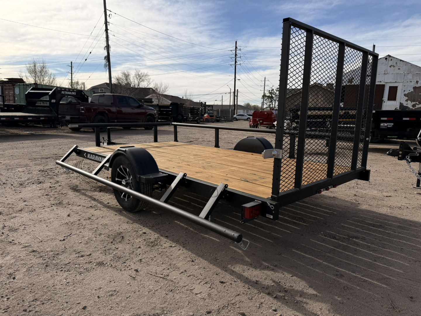 New 2026 Karavan 6-12 Ramp Gate Utility W/ Fold Down Sides 3K GVWR