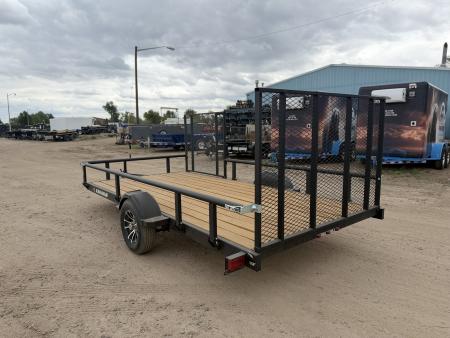 New 2026 Karavan 7-14 Ramp Gate Utility W/ Front Side Gate 3K GVWR