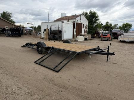 New 2026 Karavan 7-14 Ramp Gate Utility W/ Front Side Gate 3K GVWR