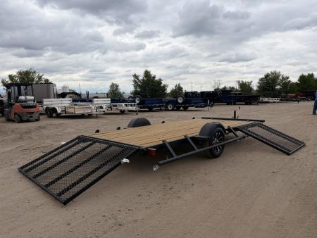 New 2026 Karavan 7-14 Ramp Gate Utility W/ Front Side Gate 3K GVWR