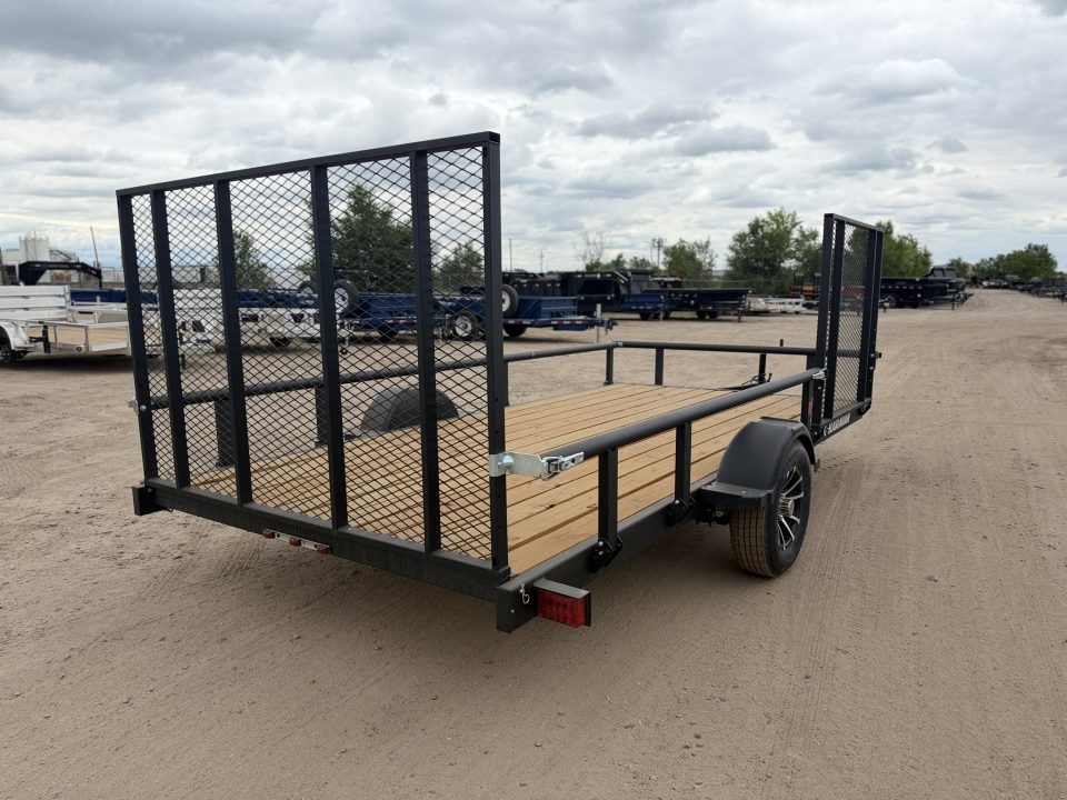 New 2026 Karavan 7-14 Ramp Gate Utility W/ Front Side Gate 3K GVWR