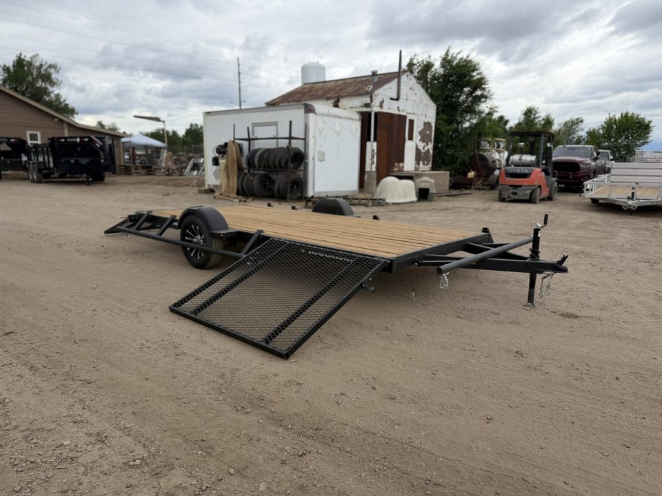 New 2026 Karavan 7-14 Ramp Gate Utility W/ Front Side Gate 3K GVWR