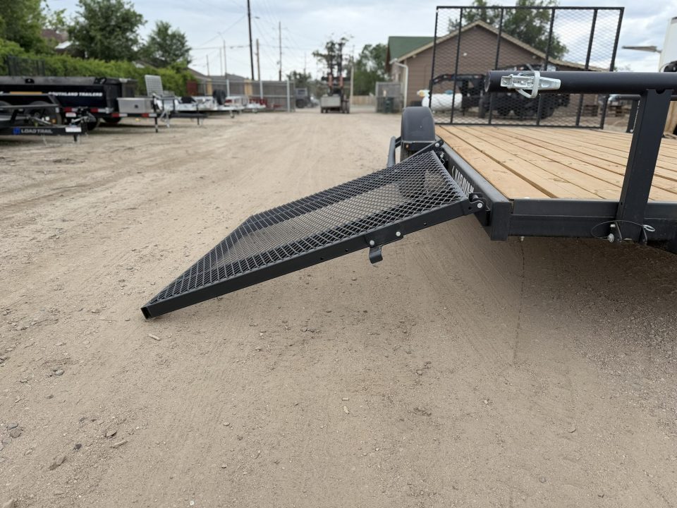 New 2026 Karavan 7-14 Ramp Gate Utility W/ Front Side Gate 3K GVWR