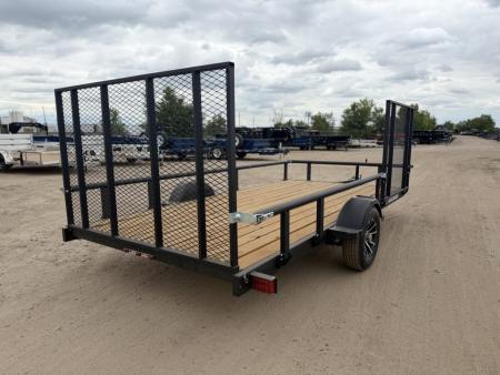 New 2026 Karavan 7-14 Ramp Gate Utility W/ Front Side Gate 3K GVWR