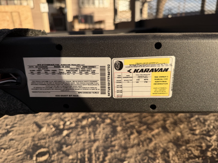 New 2026 Karavan 7-14 Ramp Gate Utility W/ Front Side Gate 3K GVWR