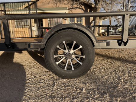 New 2026 Karavan 7-14 Ramp Gate Utility W/ Front Side Gate 3K GVWR