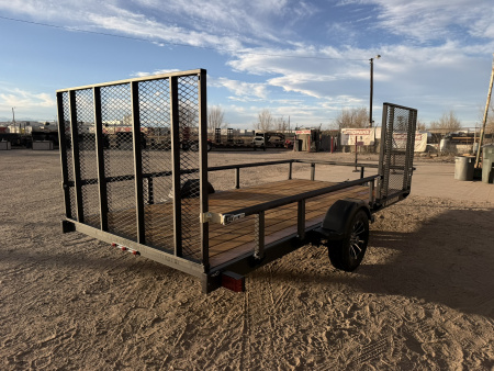 New 2026 Karavan 7-14 Ramp Gate Utility W/ Front Side Gate 3K GVWR