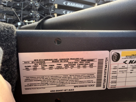 New 2026 Karavan 7-14 Ramp Gate Utility W/ Front Side Gate 3K GVWR