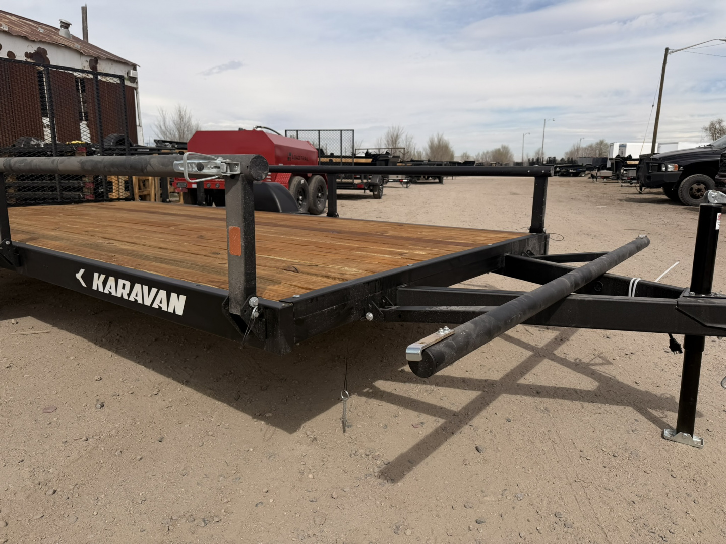 New 2026 Karavan 7-14 Ramp Gate Utility W/ Fold Down Sides 3K GVWR