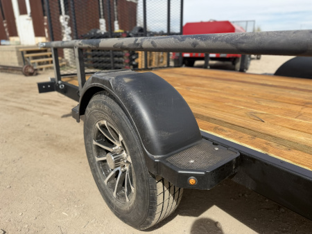 New 2026 Karavan 7-14 Ramp Gate Utility W/ Fold Down Sides 3K GVWR