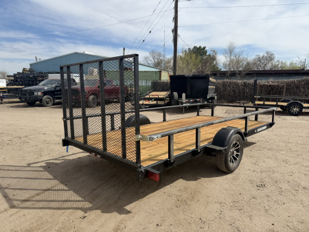 New 2026 Karavan 7-14 Ramp Gate Utility W/ Fold Down Sides 3K GVWR