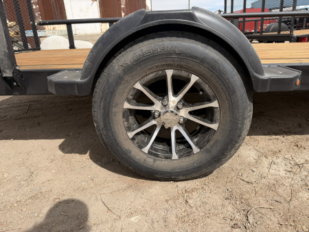 New 2026 Karavan 7-14 Ramp Gate Utility W/ Fold Down Sides 3K GVWR