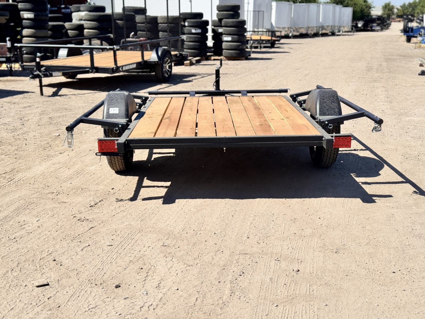 New 2026 Karavan 5-8 Ramp Gate Utility W/ Fold Down Sides 3K GVWR