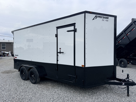 New 2026 Homesteader Trailers 7X16 IT OHV (SPOILER) Cargo / Enclosed Trailer