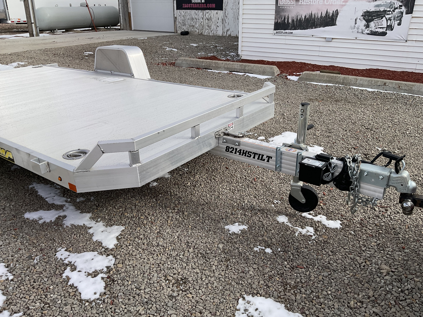 New 2026 Aluma 8214H-TILT Utility Trailer