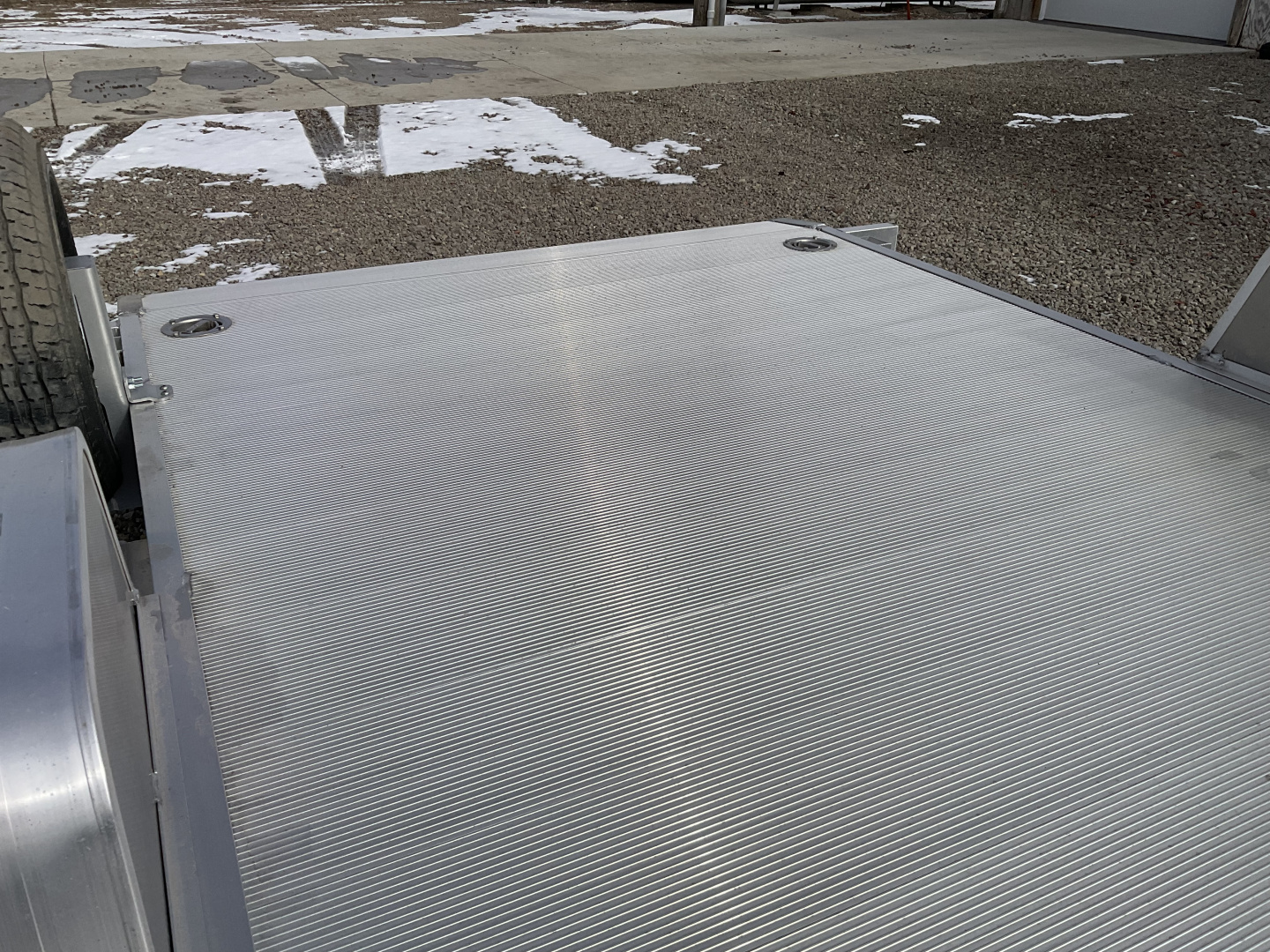 New 2026 Aluma 8214H-TILT Utility Trailer