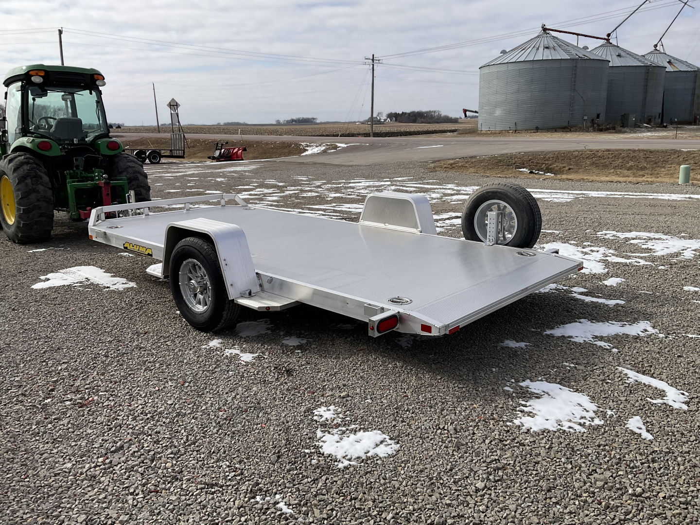 New 2026 Aluma 8214H-TILT Utility Trailer