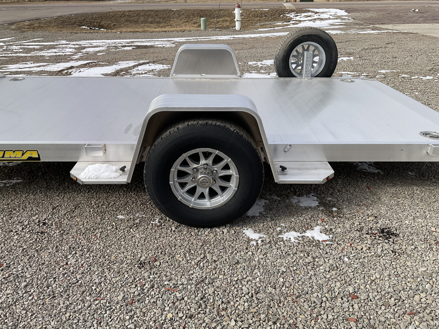 New 2026 Aluma 8214H-TILT Utility Trailer