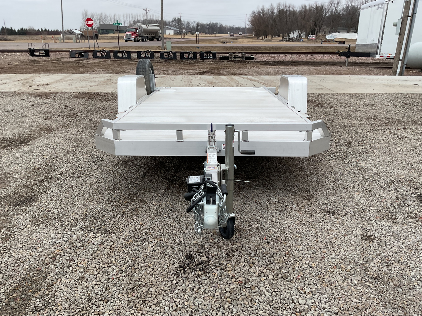 New 2026 Aluma 8214H-TILT Utility Trailer