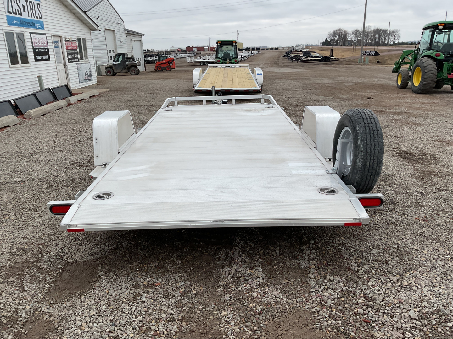New 2026 Aluma 8214H-TILT Utility Trailer