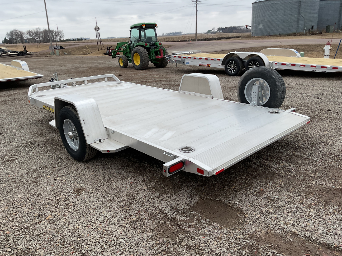 New 2026 Aluma 8214H-TILT Utility Trailer