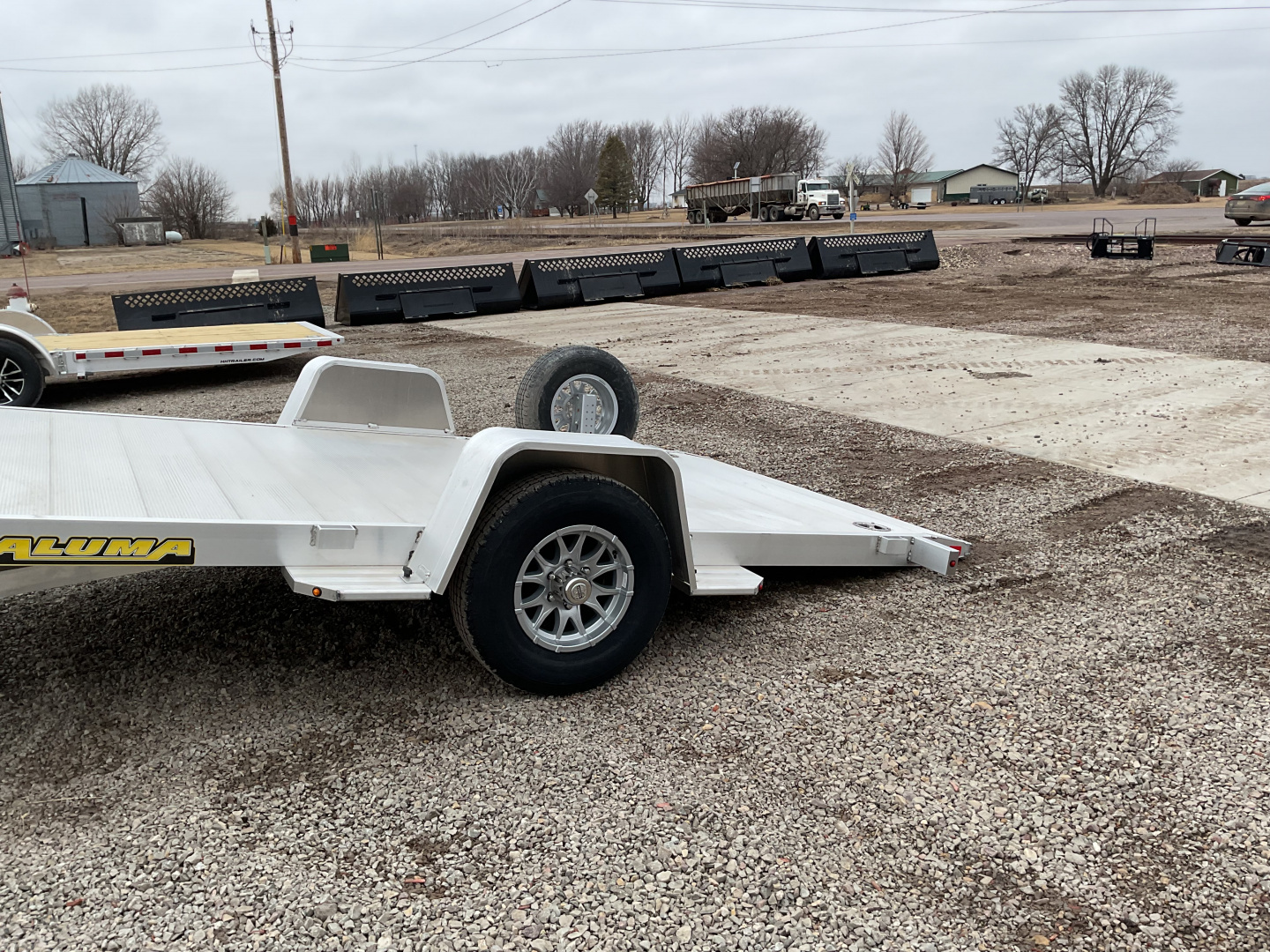 New 2026 Aluma 8214H-TILT Utility Trailer