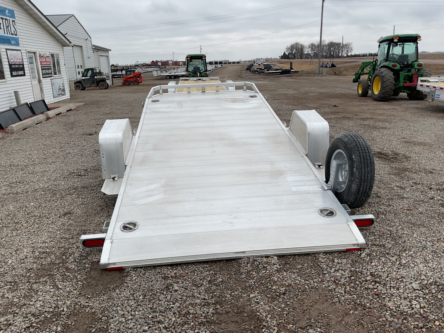New 2026 Aluma 8214H-TILT Utility Trailer