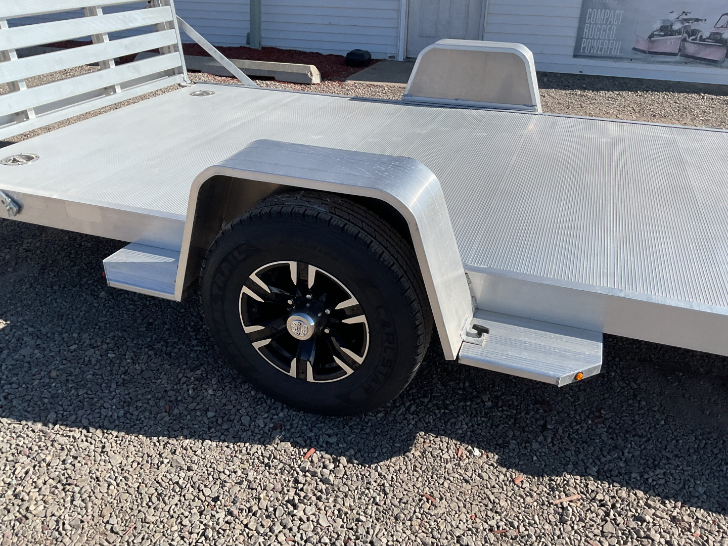 New 2026 Aluma 8214H-BT Utility Trailer