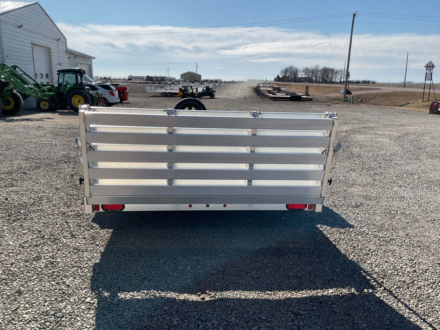 New 2026 Aluma 8214H-BT Utility Trailer