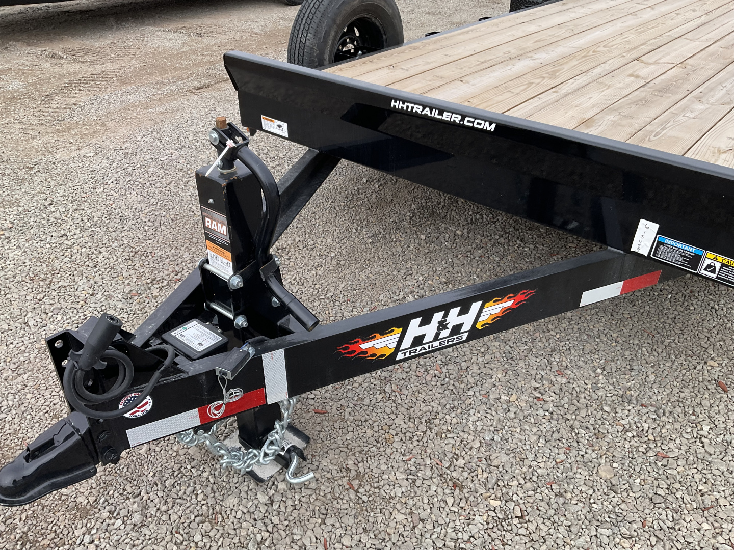 New 2026 H&H Trailers H8220IL-140 Equipment Trailer