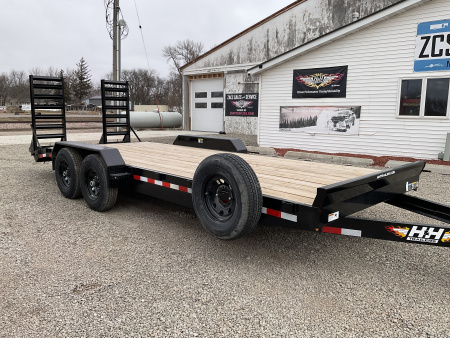 New 2026 H&H Trailers H8220IL-140 Equipment Trailer