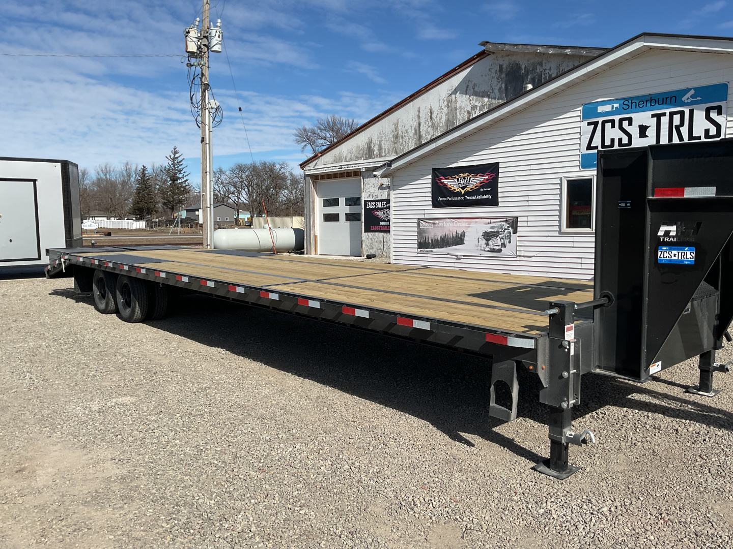 New 2026 H&H Trailers H30+5SDBCL-GN-259 Equipment Trailer