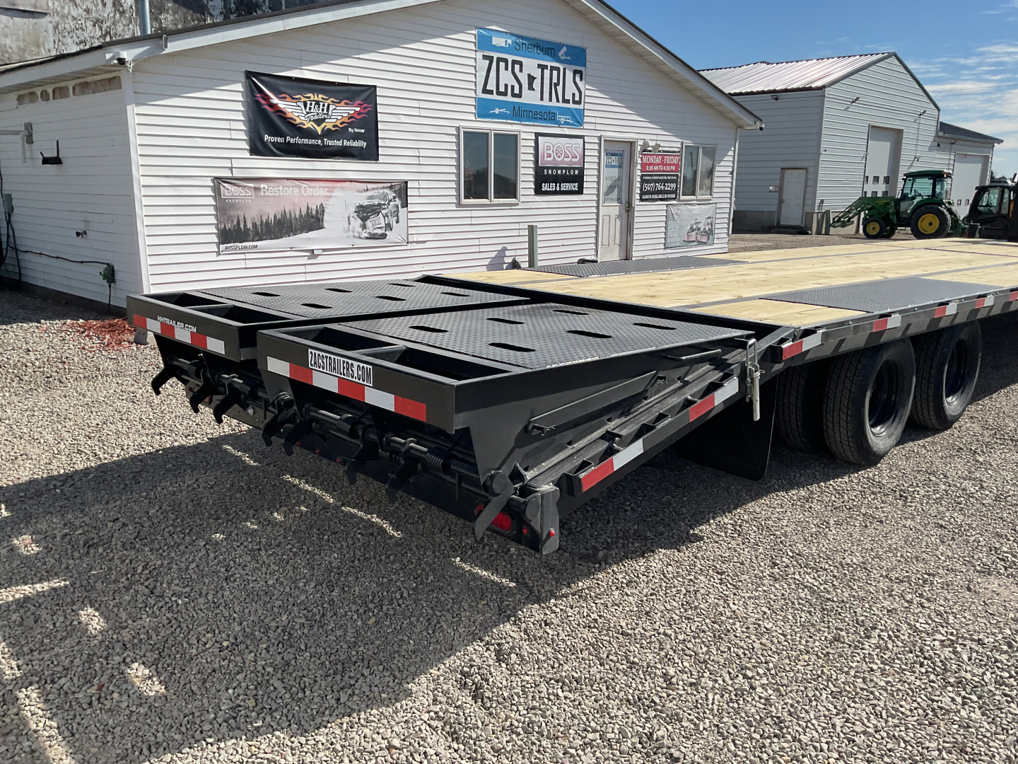 New 2026 H&H Trailers H30+5SDBCL-GN-259 Equipment Trailer