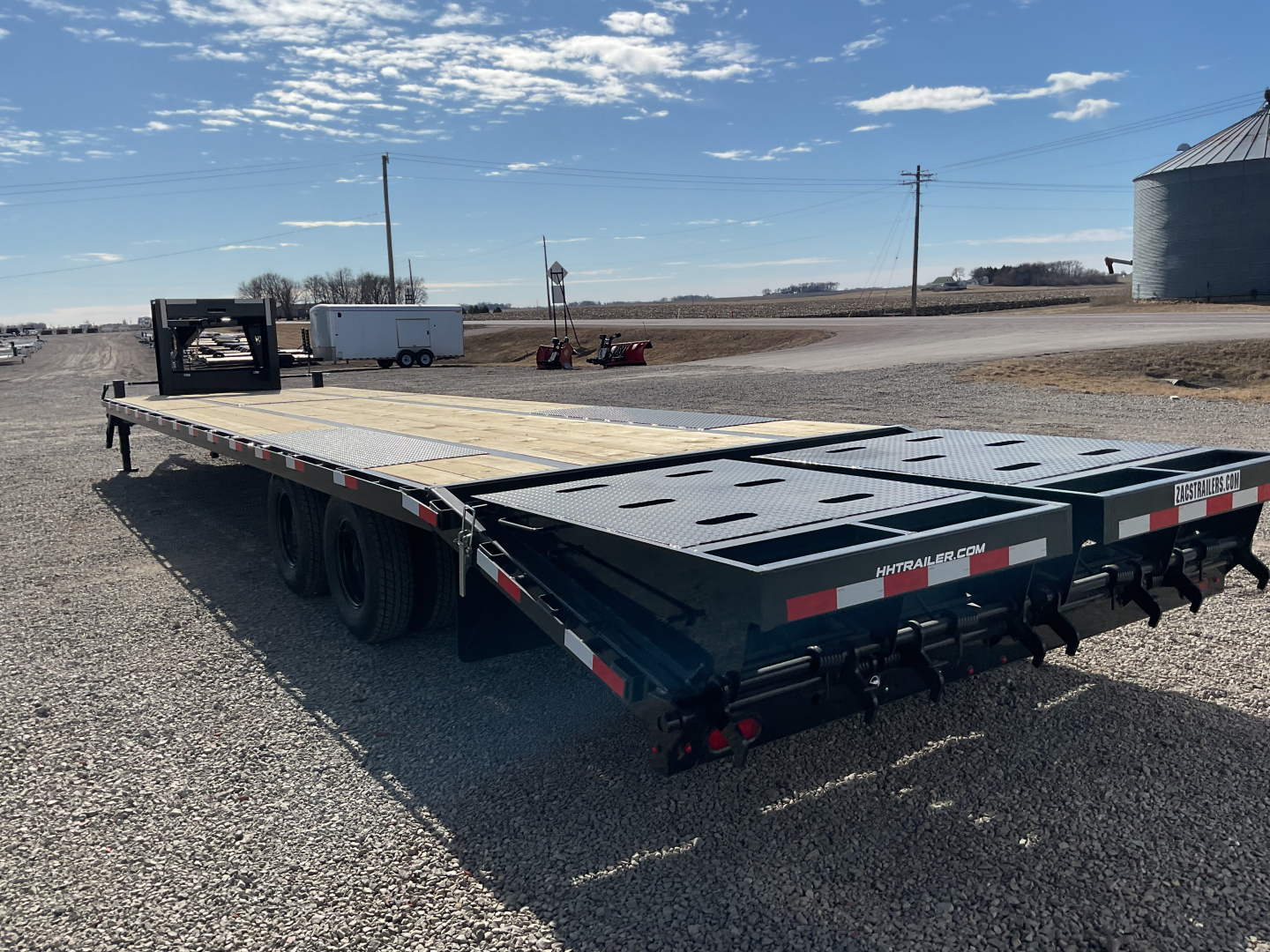 New 2026 H&H Trailers H30+5SDBCL-GN-259 Equipment Trailer